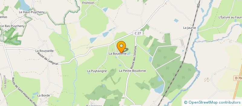 localisation de l'entreprise GAEC BARRY PERE ET FILS à LA MEYZE
