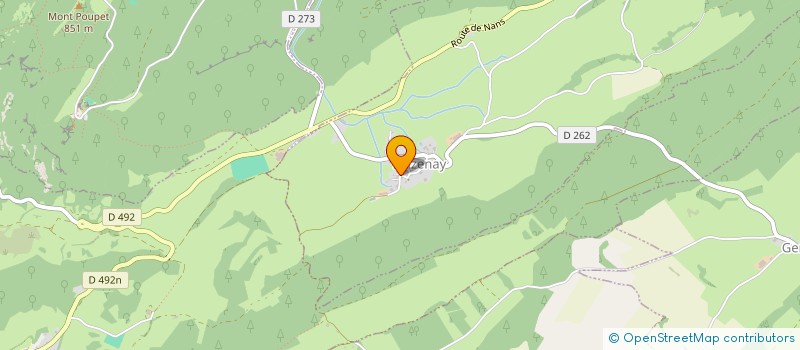 localisation de l'entreprise GAEC BATAILLARD à SAIZENAY