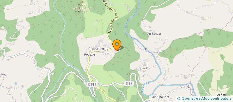 localisation de l'entreprise GAEC BEC CAMBON  LA SERRE