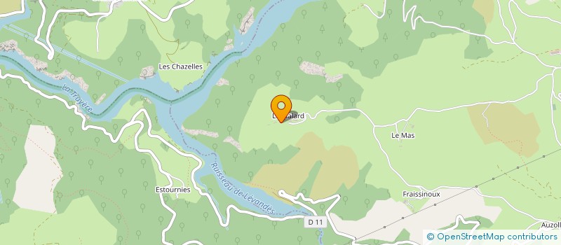 localisation de l'entreprise GAEC BEDOS-GILIBERT à ESPINASSE
