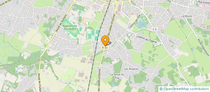 localisation de l'entreprise GAEC BEL AIR à CHALLANS