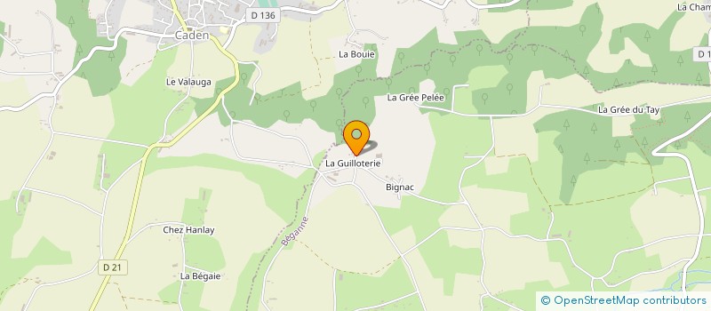 localisation de l'entreprise GAEC BEL OZIER à RIEUX