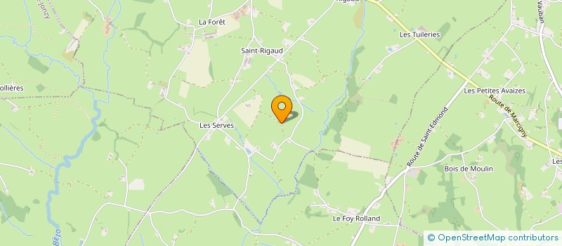 localisation de l'entreprise GAEC BELLEVUE  CERON