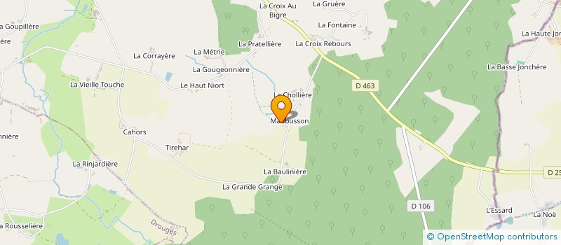 localisation de l'entreprise GAEC BELLIER à RANNEE