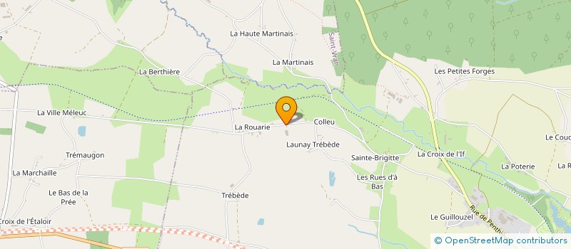 localisation de l'entreprise GAEC BELOT à MERDRIGNAC