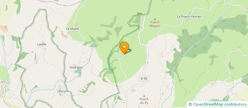 localisation de l'entreprise GAEC BERNAD  SEGUR