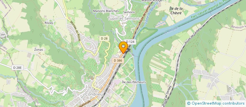 localisation de l'entreprise GAEC BERNARD GUY  TUPIN-ET-SEMONS