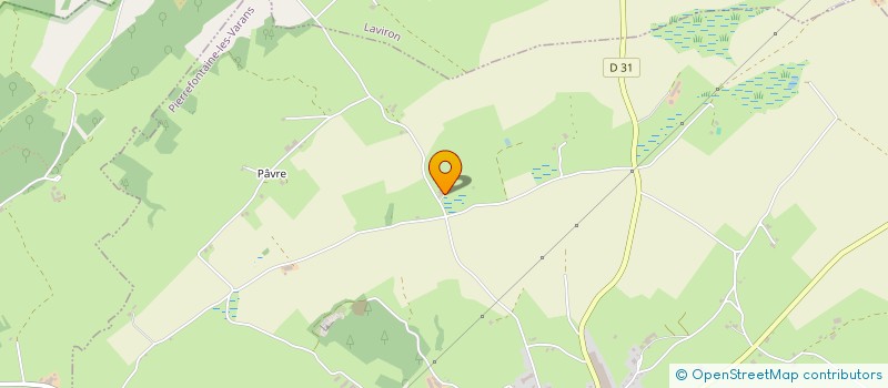 localisation de l'entreprise GAEC BERTIN FRERES à PIERREFONTAINE-LES-VARANS