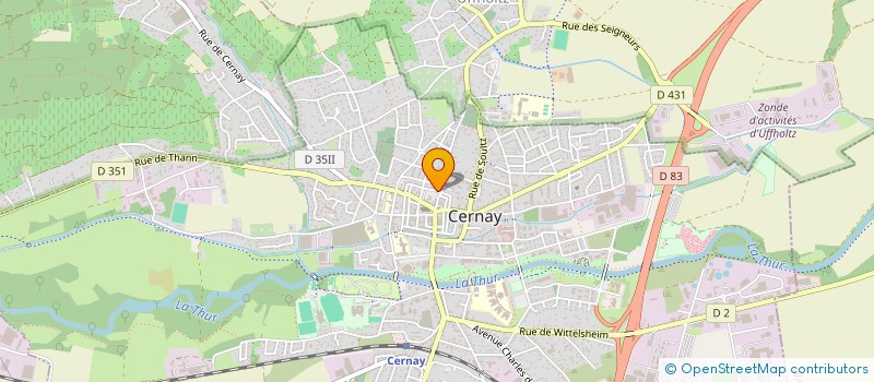localisation de l'entreprise GAEC BIANCO AZEVEDO à CERNAY