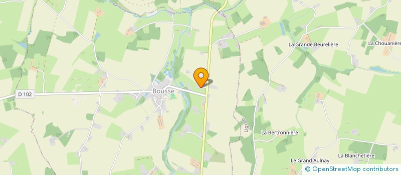 localisation de l'entreprise GAEC BIO DE LA GRANDE ROCHE à COURCELLES LA FORET