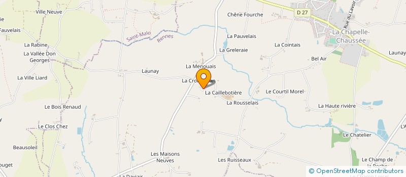 localisation de l'entreprise GAEC BIOTAUPES  VIGNOC