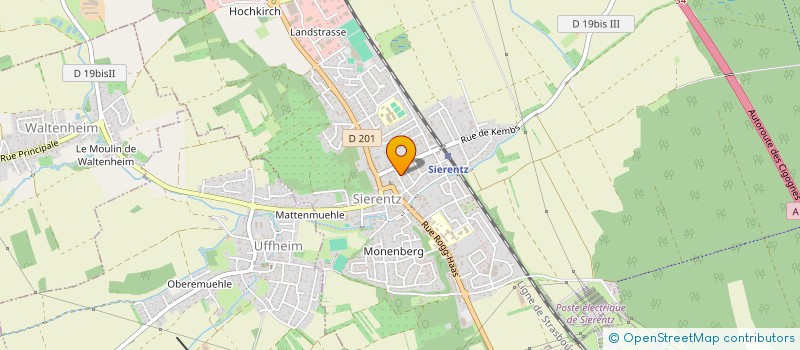 localisation de l'entreprise GAEC BISSEL G.M.F.  MAGSTATT-LE-HAUT