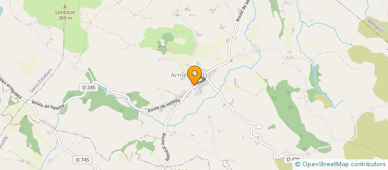 localisation de l'entreprise GAEC BIZIA à ARMENDARITS