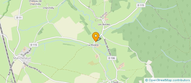 localisation de l'entreprise GAEC BIZOUARD FRERES  MARCHESEUIL