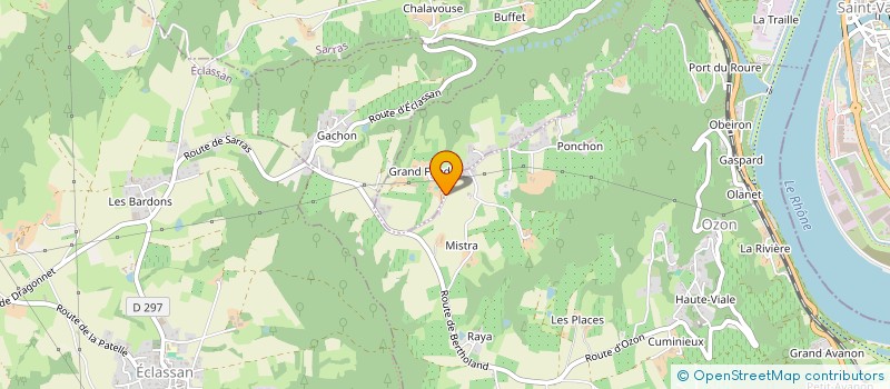 localisation de l'entreprise GAEC BLACHIER FRERES à SARRAS
