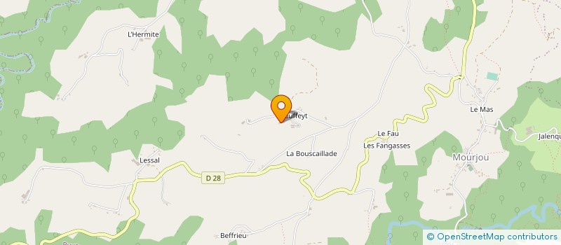 localisation de l'entreprise GAEC BLAM à PUYCAPEL