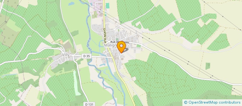 localisation de l'entreprise GAEC BLONDEAU à MALIGNY