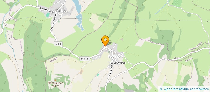 localisation de l'entreprise GAEC BOBY  BOURNOIS