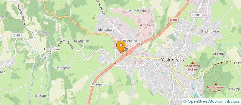localisation de l'entreprise GAEC BOISLONG à BEAUX