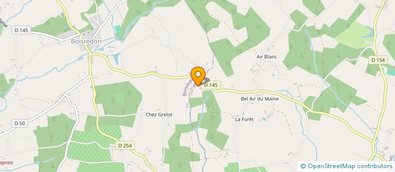 localisation de l'entreprise GAEC BOISRENEAU à COURPIGNAC