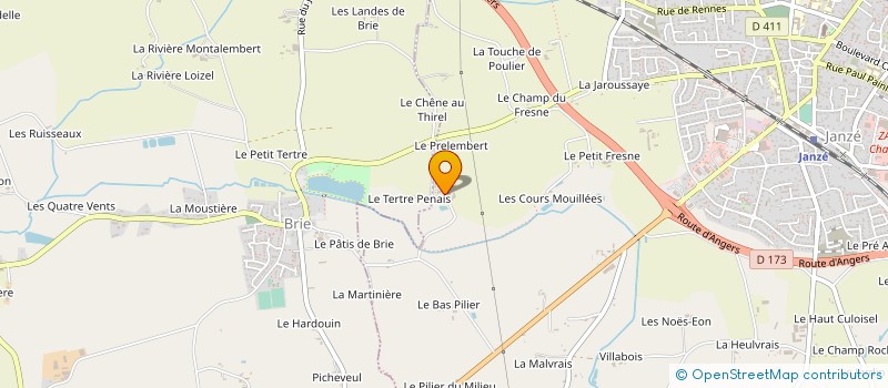 localisation de l'entreprise GAEC BOITEL à BRIE