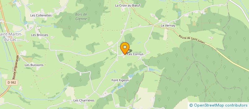 localisation de l'entreprise GAEC BONNETON à ANZY-LE-DUC