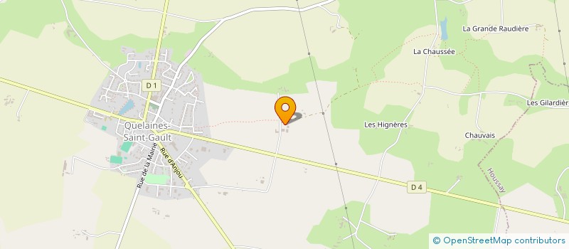 localisation de l'entreprise GAEC BORDEAU  PEUTON