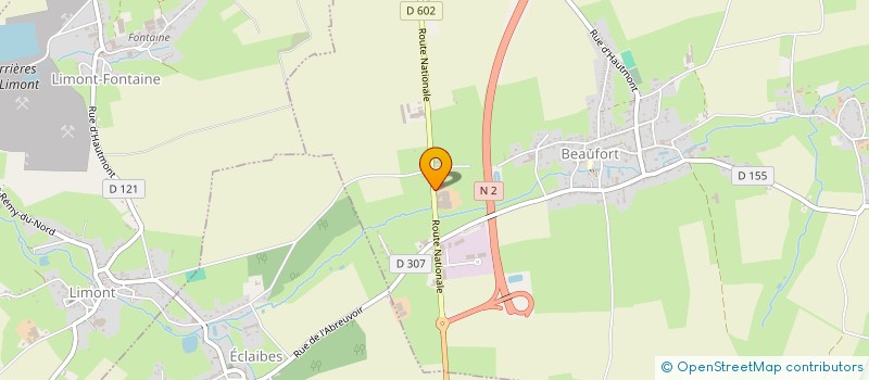 localisation de l'entreprise GAEC BOUCNEAU à BEAUFORT