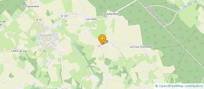 localisation de l'entreprise GAEC BOULARD à VAAS