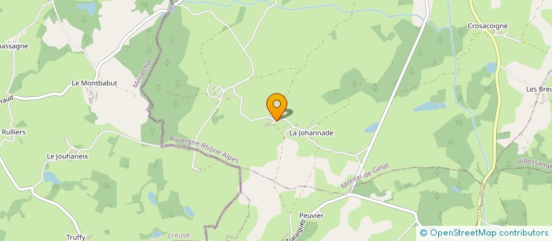 localisation de l'entreprise GAEC BOURDUT  MONTEL-DE-GELAT