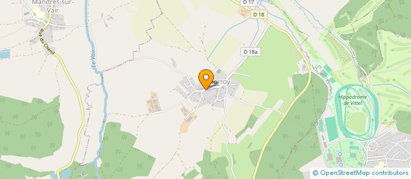 localisation de l'entreprise GAEC BOYE à NORROY