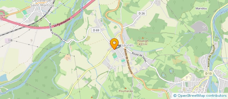 localisation de l'entreprise GAEC BOYREAU FILS ET FRERES à MONTSAUNES