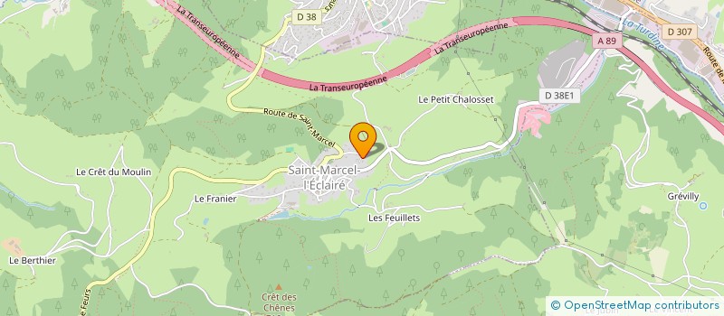 localisation de l'entreprise GAEC BRAGARD  LES SAUVAGES