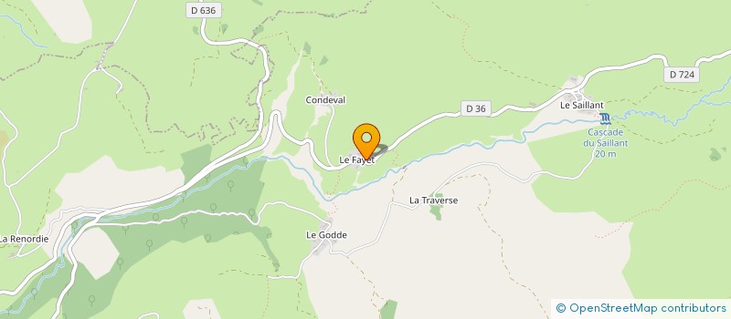 localisation de l'entreprise GAEC BRANDELY FRERES à MARCENAT