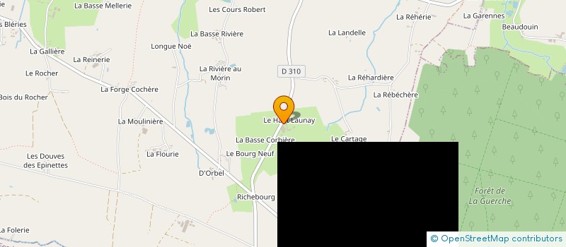 localisation de l'entreprise GAEC BREAL ELEVAGE  RETIERS