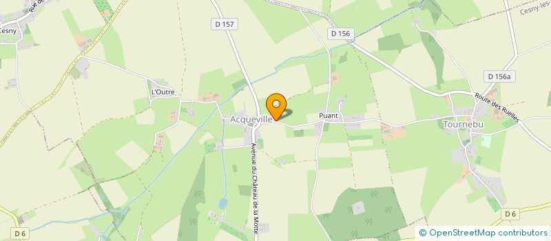 localisation de l'entreprise GAEC BREARD à CESNY-LES-SOURCES
