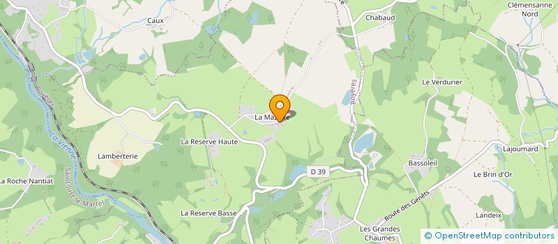 localisation de l'entreprise GAEC BREGAINT LA MAZIERE à ROYERES