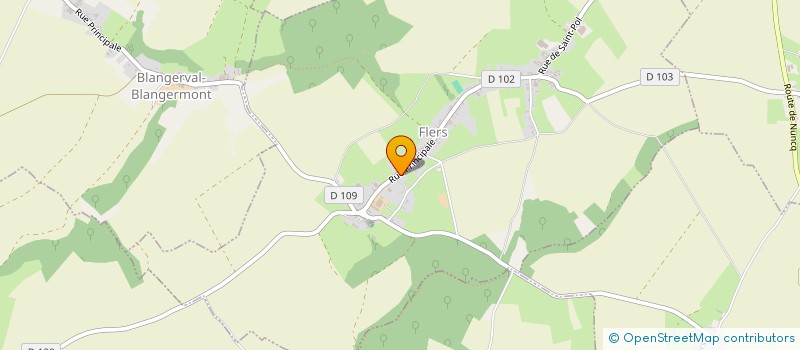 localisation de l'entreprise GAEC BRIOIS ET CAPRON  REBREUVIETTE