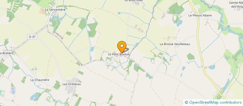 localisation de l'entreprise GAEC BRISARD FRERES à ESSARTS-EN-BOCAGE