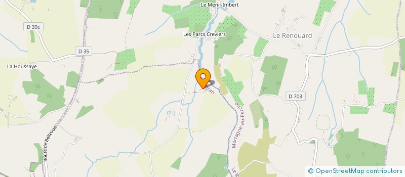 localisation de l'entreprise GAEC BROUILLARD à SAINT-GERVAIS-DES-SABLONS