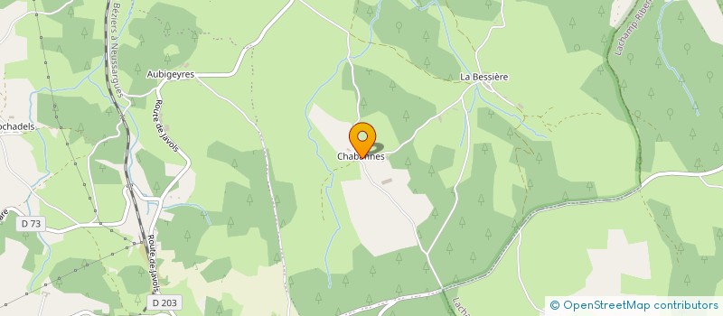 localisation de l'entreprise GAEC BRUNEL à PEYRE EN AUBRAC