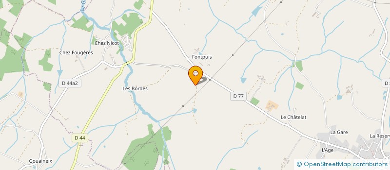localisation de l'entreprise GAEC BRUNET PERE ET FILLE à ARNAC-LA-POSTE