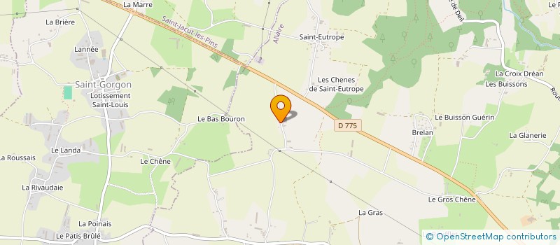 localisation de l'entreprise GAEC CAILLET ESS  ALLAIRE