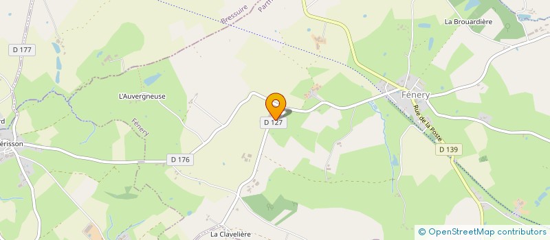 localisation de l'entreprise GAEC CALIS  FENERY