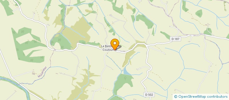 localisation de l'entreprise GAEC CAMREDON LE CASTEL  BELPECH