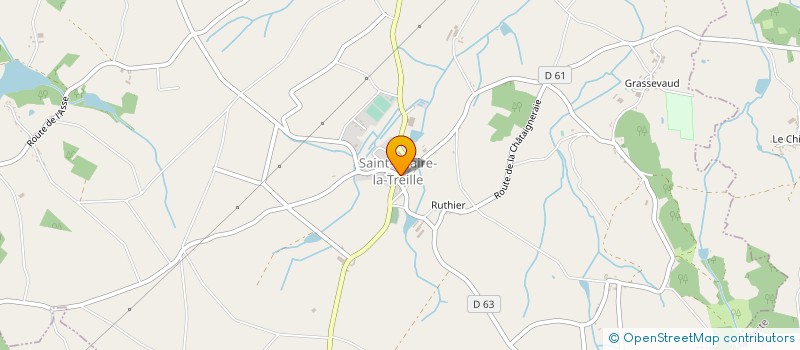 localisation de l'entreprise GAEC CAMUS OLIVIER ET SIMON à SAINT-HILAIRE-LA-TREILLE