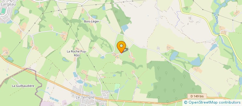 localisation de l'entreprise GAEC CAPRIBO  MAULEON