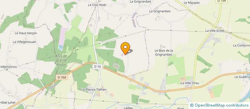 localisation de l'entreprise GAEC CARFANTAN à SAINT-POTAN