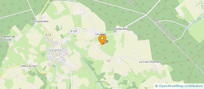 localisation de l'entreprise GAEC CARREAU MENARD à JUPILLES