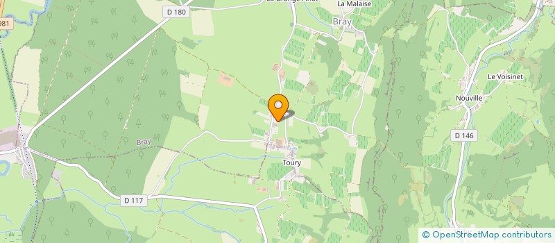 localisation de l'entreprise GAEC CARRETTE JL ET POCHERON S  BRAY